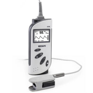 EDAN H100B Pulse Oximeter with Battery Charger stand